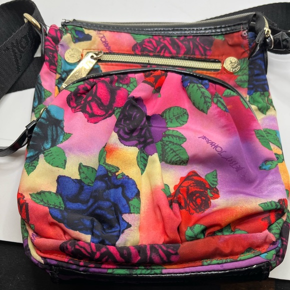 Betsy Johnson Multicolor Floral Crossbody Bag - Picture 1 of 15